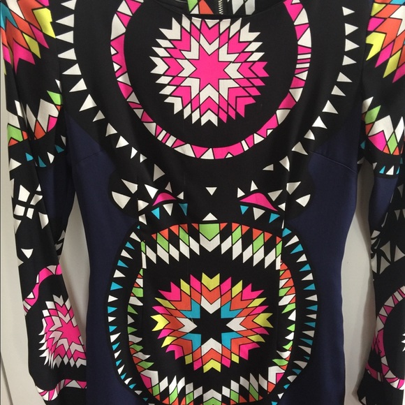 Mara Hoffman Silk Long Sleeve Dress 4 Intermix - Picture 8 of 8